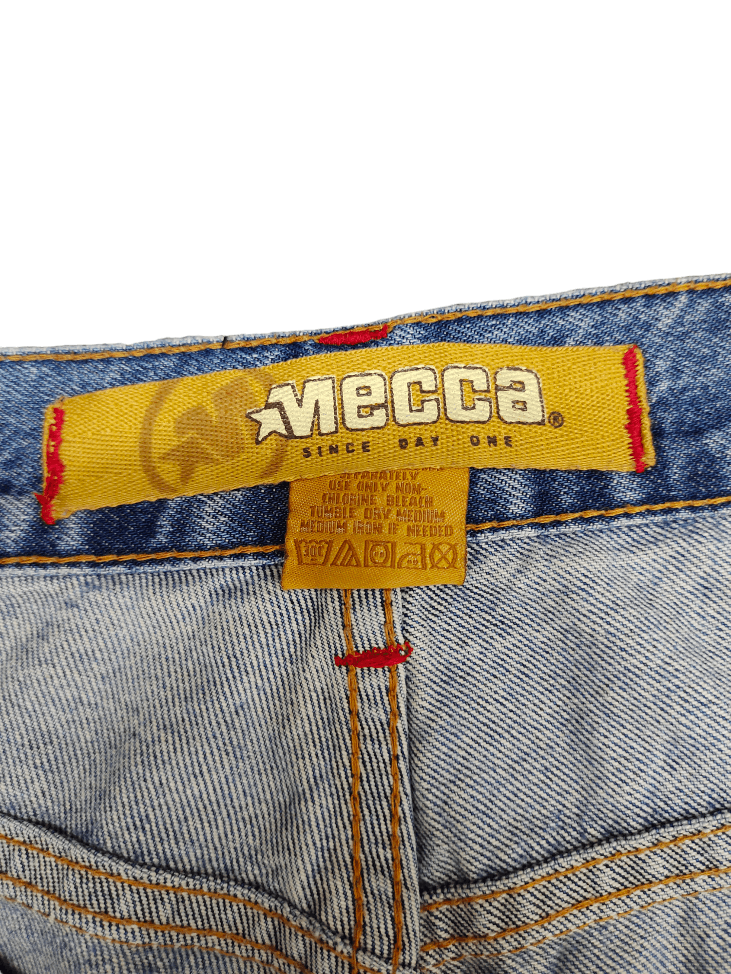 Mecca Baggy Jeans Mecca Wide Leg Denim Y2k Jnco Size US 34 / EU 50 - 16 Thumbnail