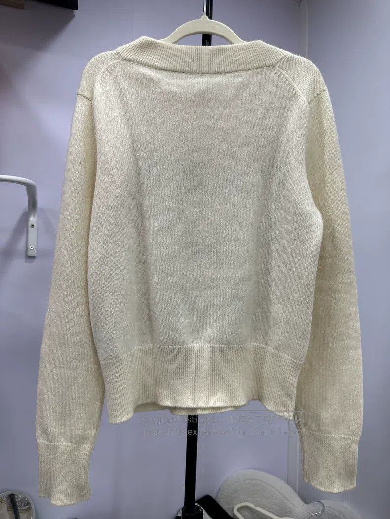 Hermes Hermes Beige Cashmere Knit Sweater Size XS / US 0-2 / IT 36-38 - 2 Thumbnail