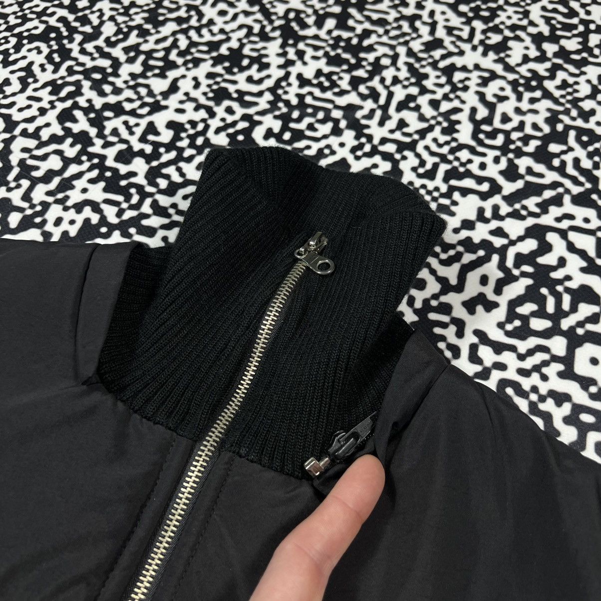 Vintage Y2K Japanese Gothic Opium Style Bondage Bomber