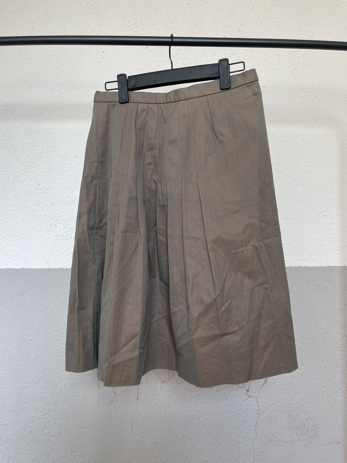 Number (N)ine Rare Number Nine Fatigue Skirt Extra Heavy Era Size 26" / US 2 / IT 38 - 2 Thumbnail