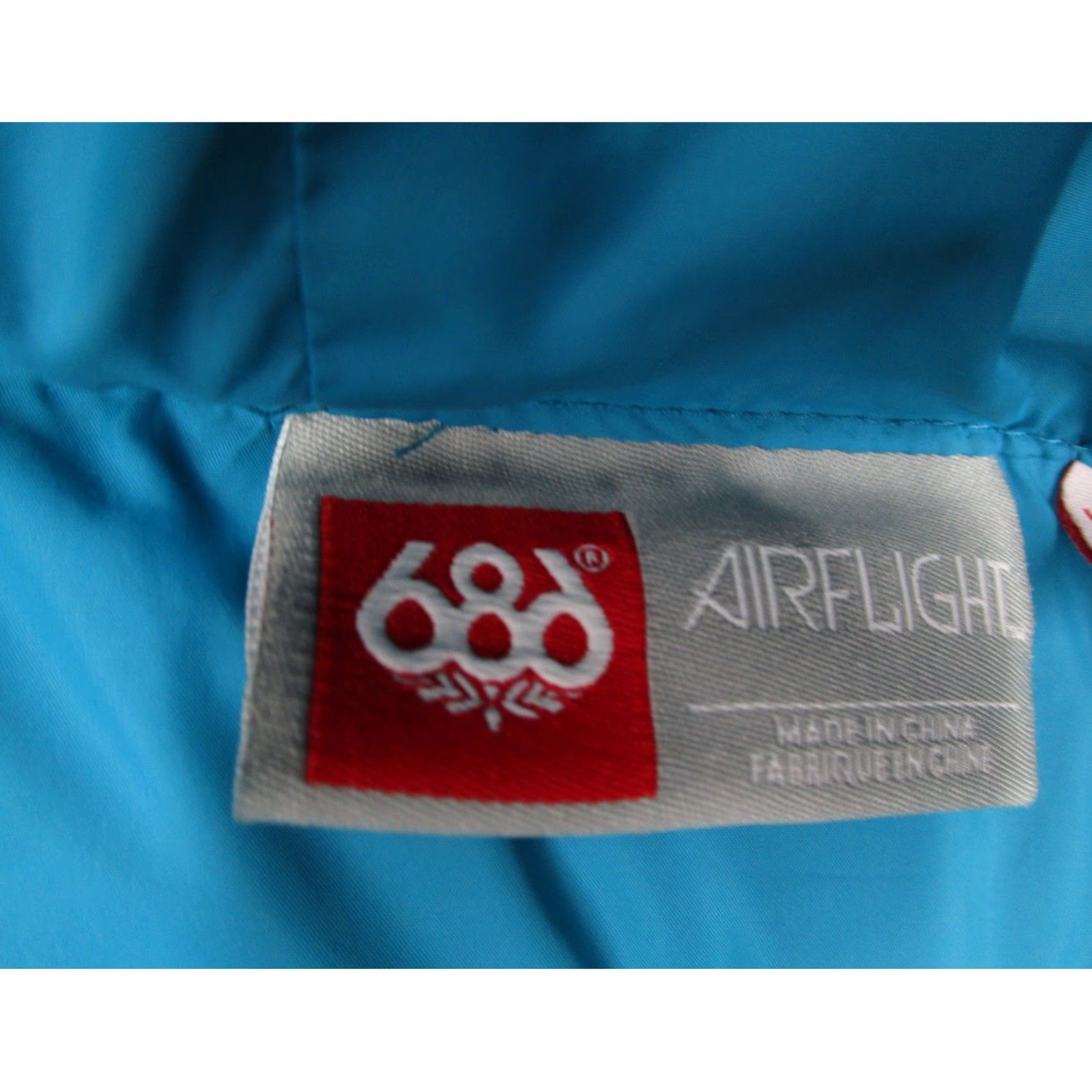 686 686 Airflight Down Parka Womens Medium Blue Grey Puffer Hooded Jacket L4W316 Size M / US 6-8 / IT 42-44 - 3 Thumbnail