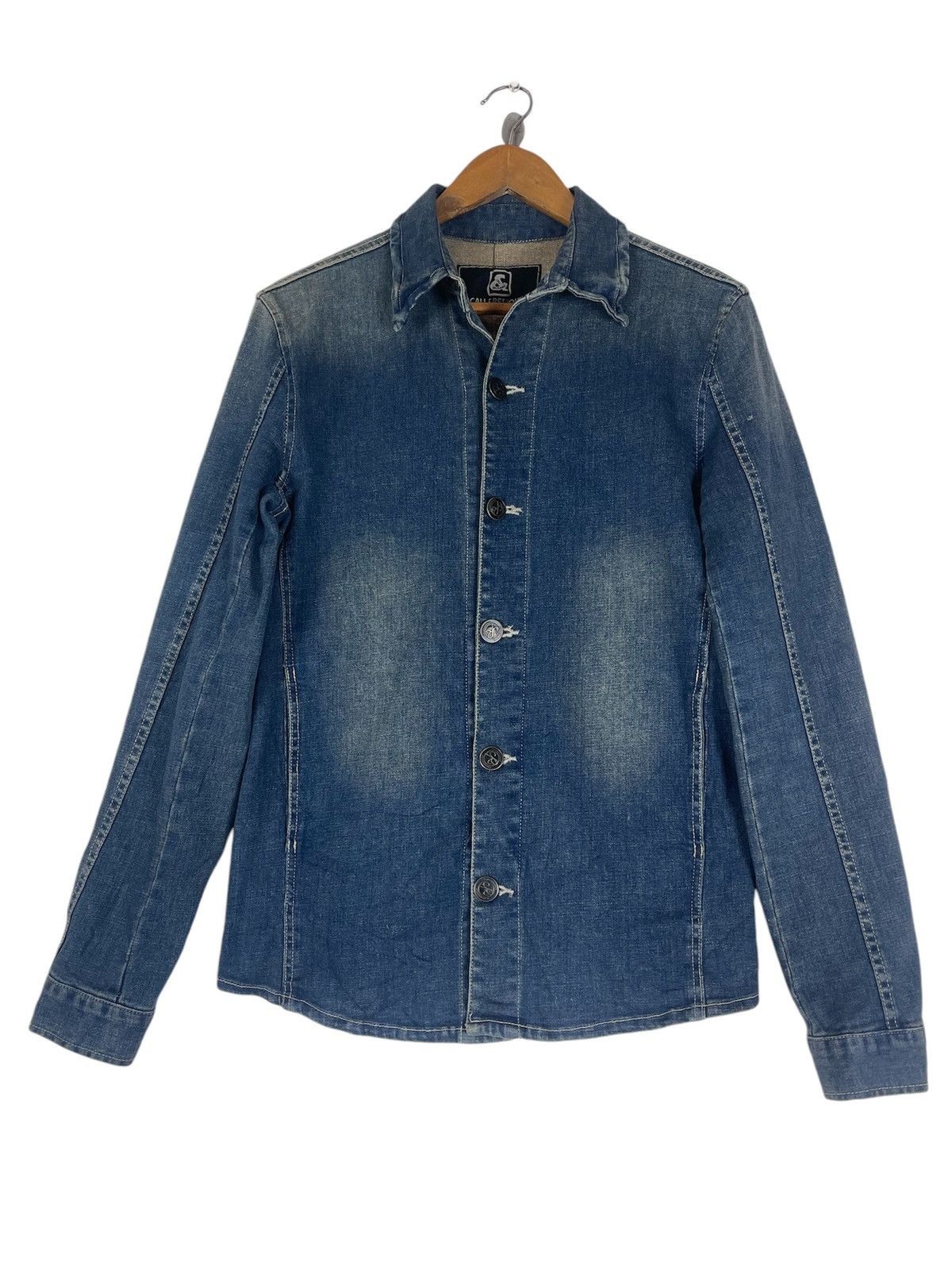 Japanese Brand CALL&RESPONSE DENIM JACKET Size US M / EU 48-50 / 2 - 1 Thumbnail