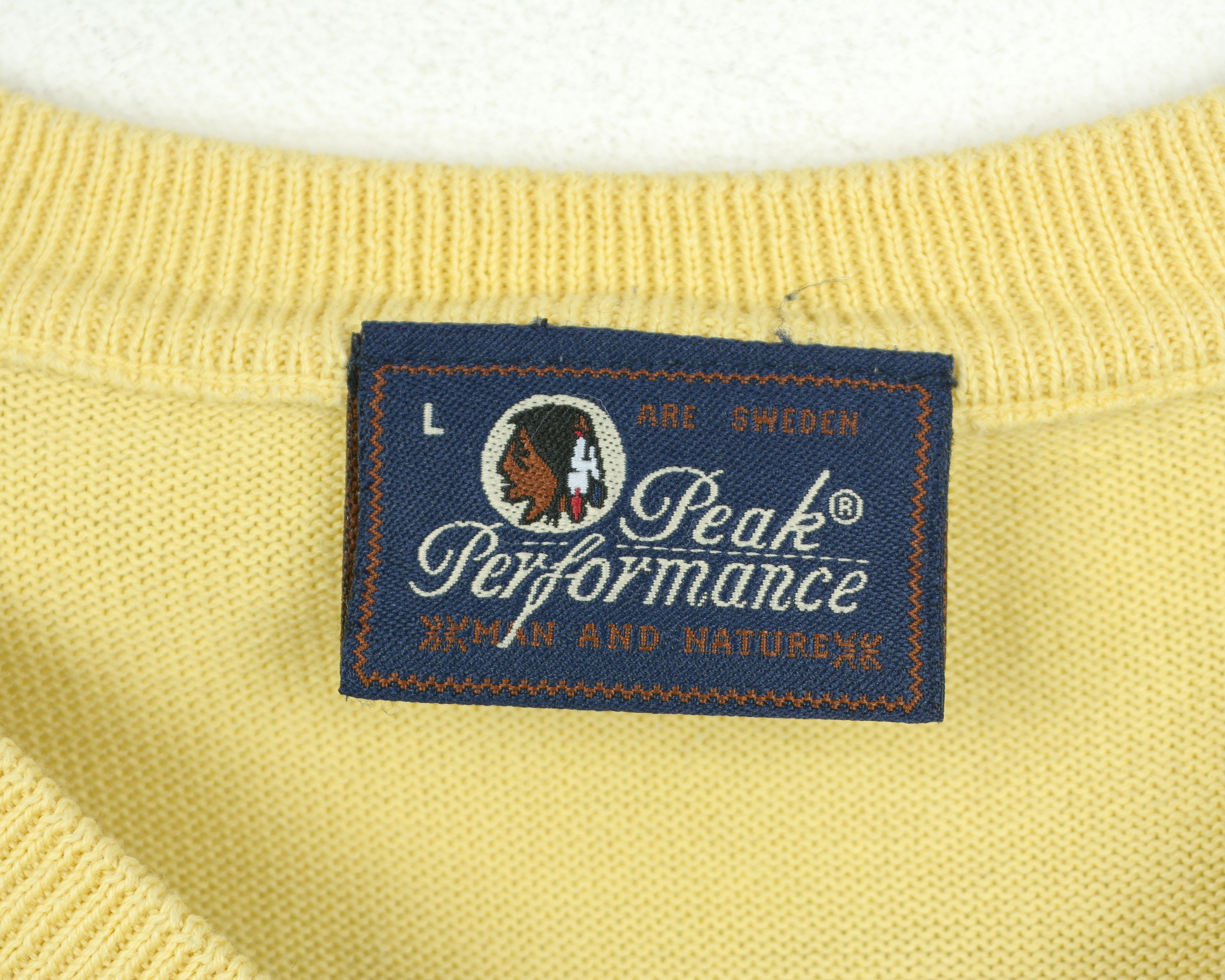 Peak Performance Charlie St Jumper L Pullover Sweater Striped Cotton V Neck Size US L / EU 52-54 / 3 - 4 Thumbnail