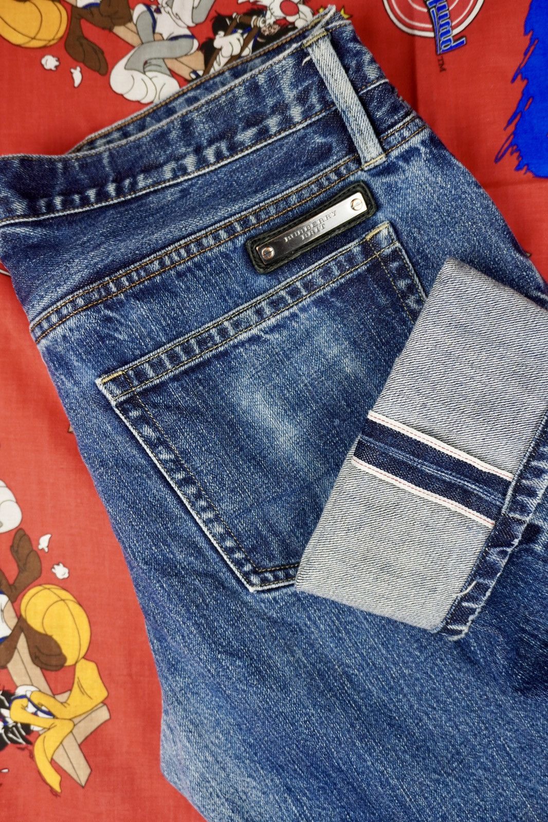 Burberry Burberry Brit Selvedge Denim Steadman Size US 34 / EU 50 - 2 Thumbnail