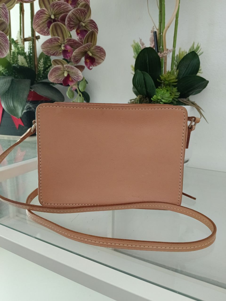 Courreges × Leather COURREGES LEATHER BOX SLING/CROSSBODY Size ONE SIZE - 2 Thumbnail