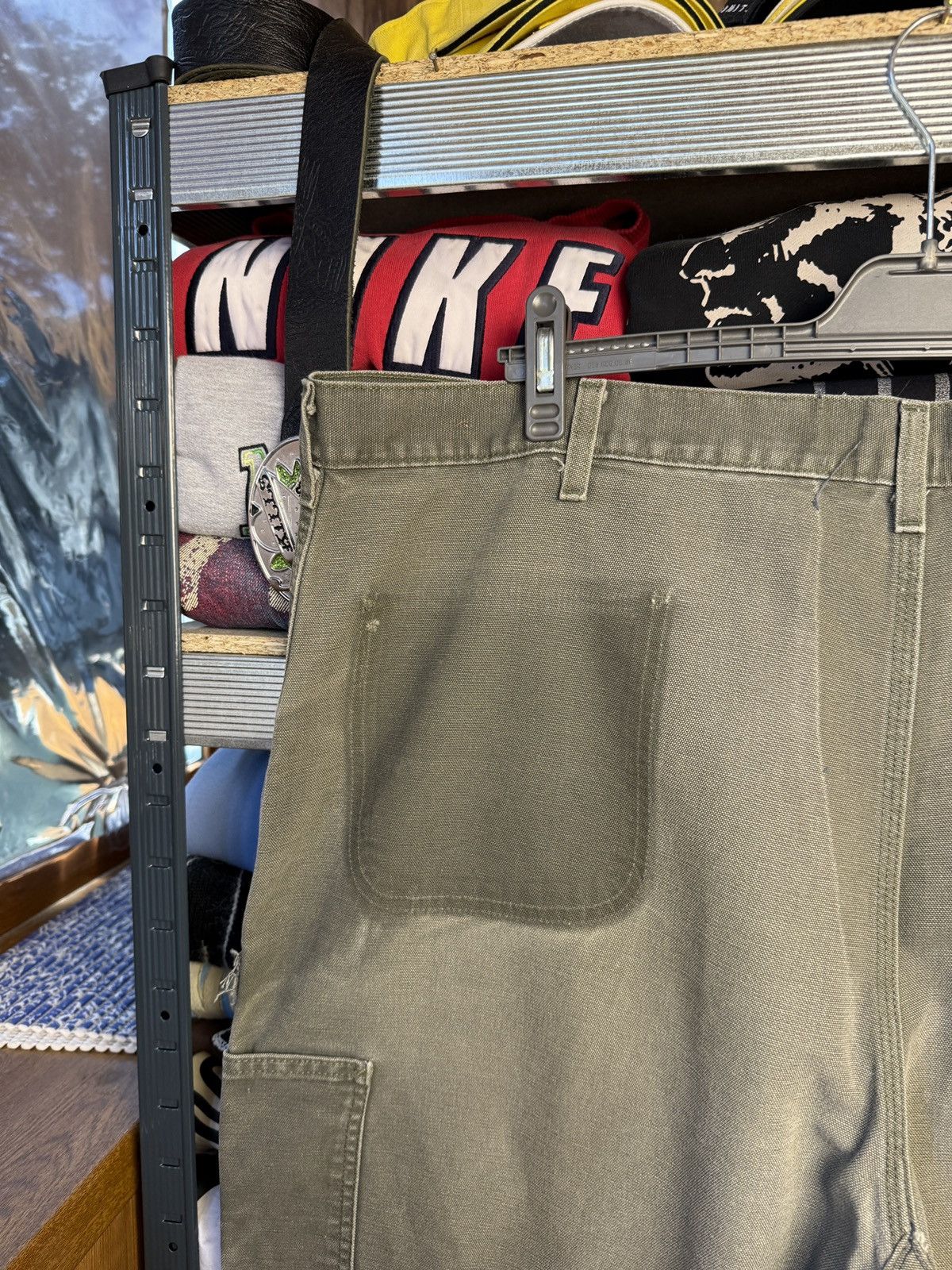 Carhartt Crazy 00s Vintage Carhartt Knees Distressed Painter Pants Size US 44 / EU 60 - 7 Thumbnail