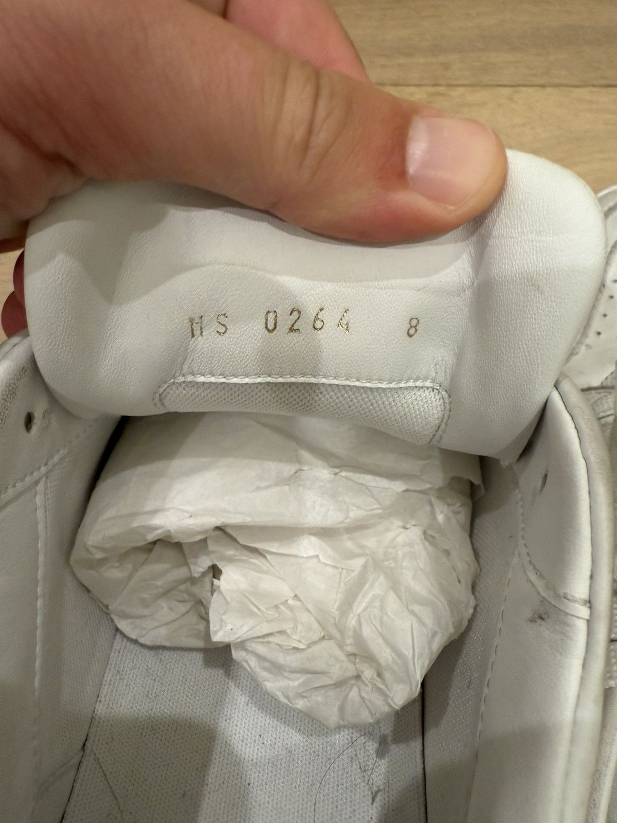 Louis Vuitton LV TRAINER DISTRESSED LEATHER - WHITE Size US 9.5 / EU 42-43 - 9 Thumbnail