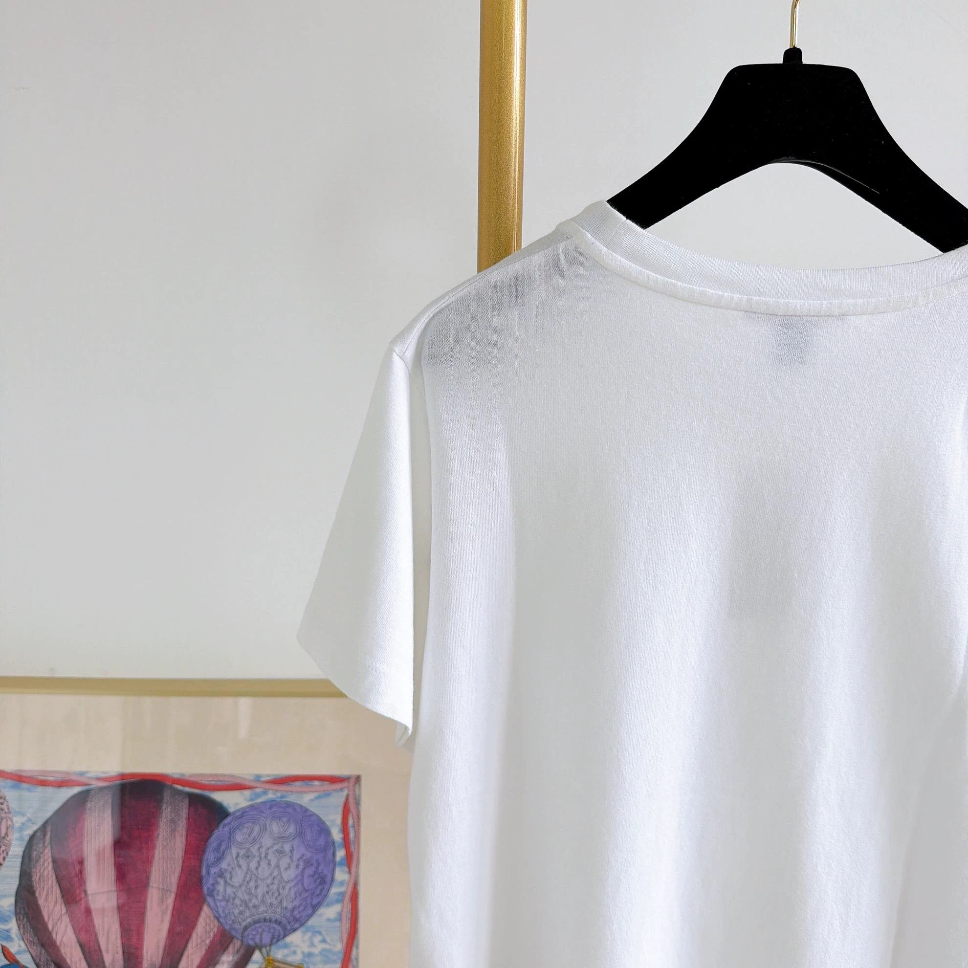 Louis Vuitton Louis Vuitton White T-Shirt L Size L / US 10 / IT 46 - 5 Thumbnail