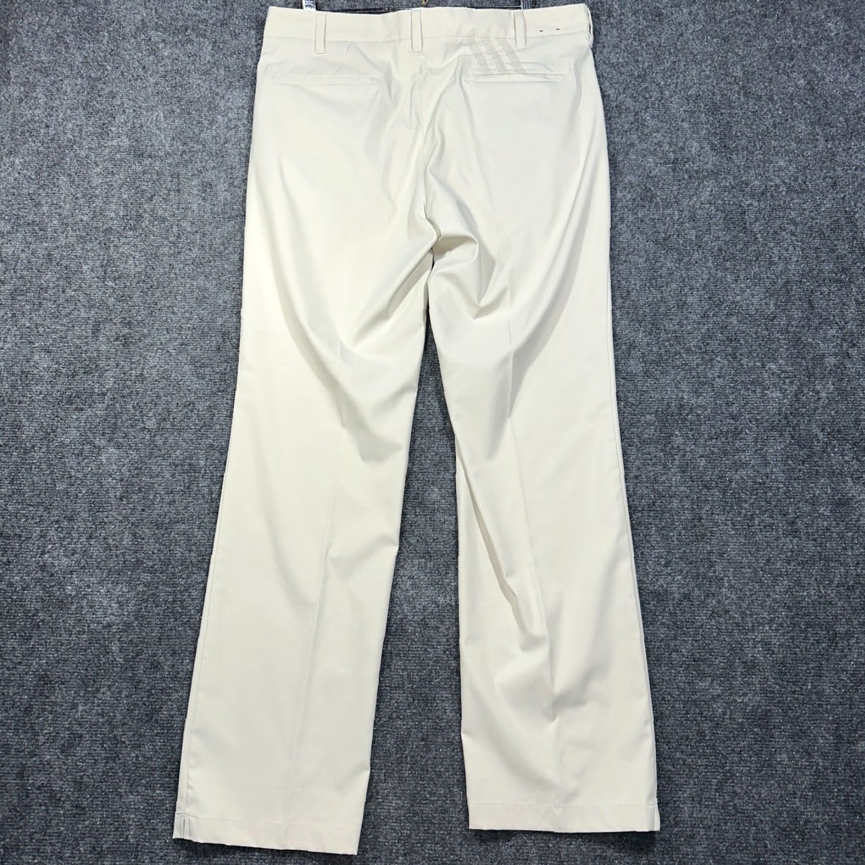 Adidas Adidas Pure Motion Pants Mens 36 Beige Straight Leg Pockets Logo B82626 Size US 36 / EU 52 - 5 Thumbnail