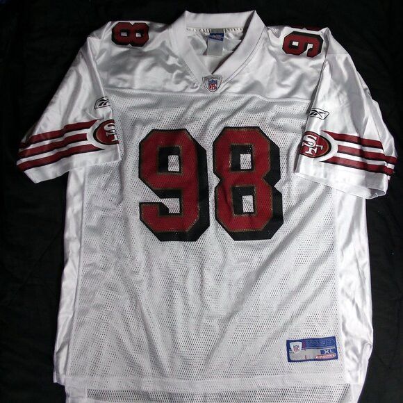 Reebok Reebok San Francisco 49ers Julian Peterson Football Jersey Size US XL / EU 56 / 4 - 1 Thumbnail