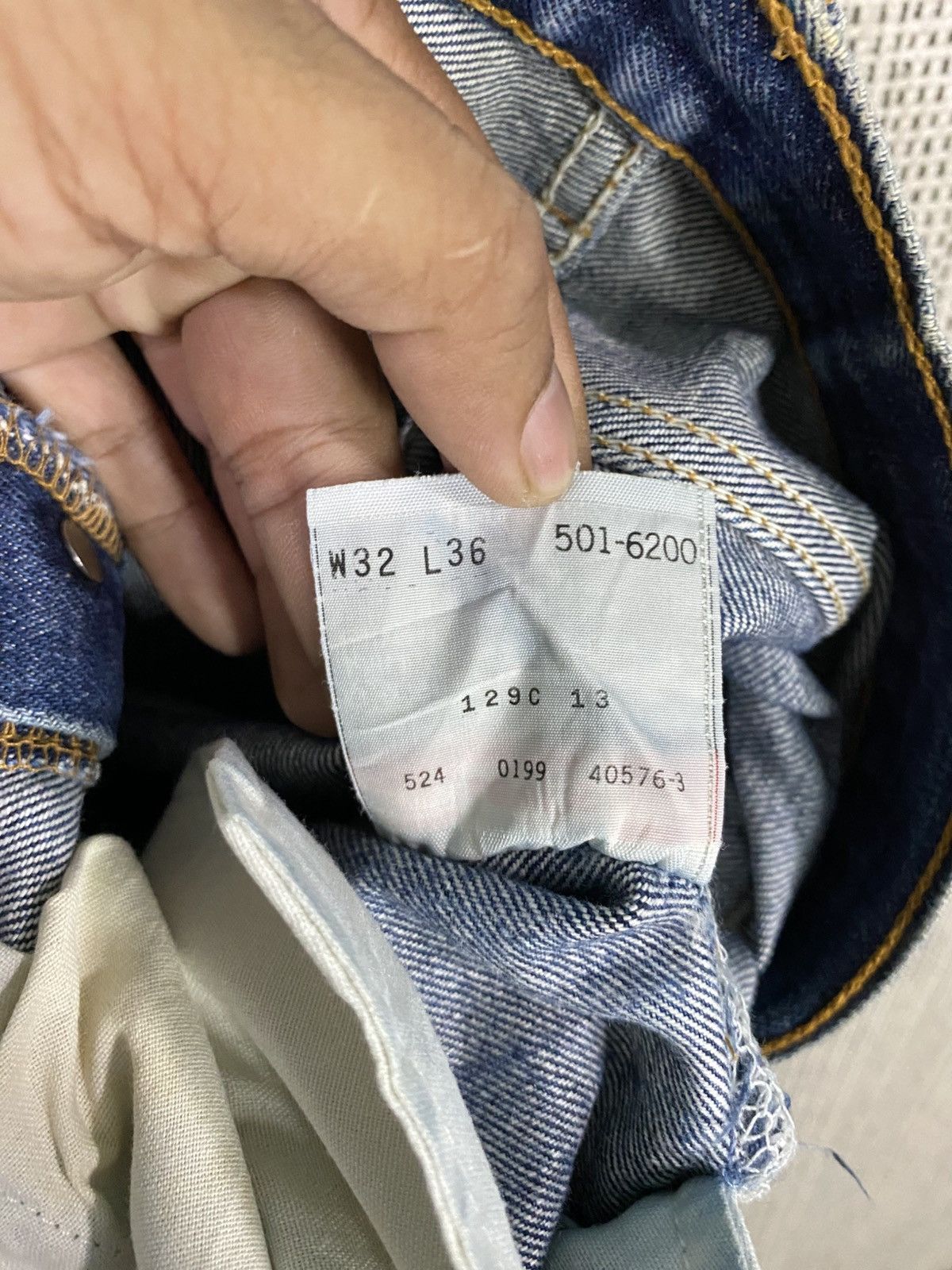 Levi's Vintage levis 501xx 90s denim distressed Size US 30 / EU 46 - 11 Thumbnail