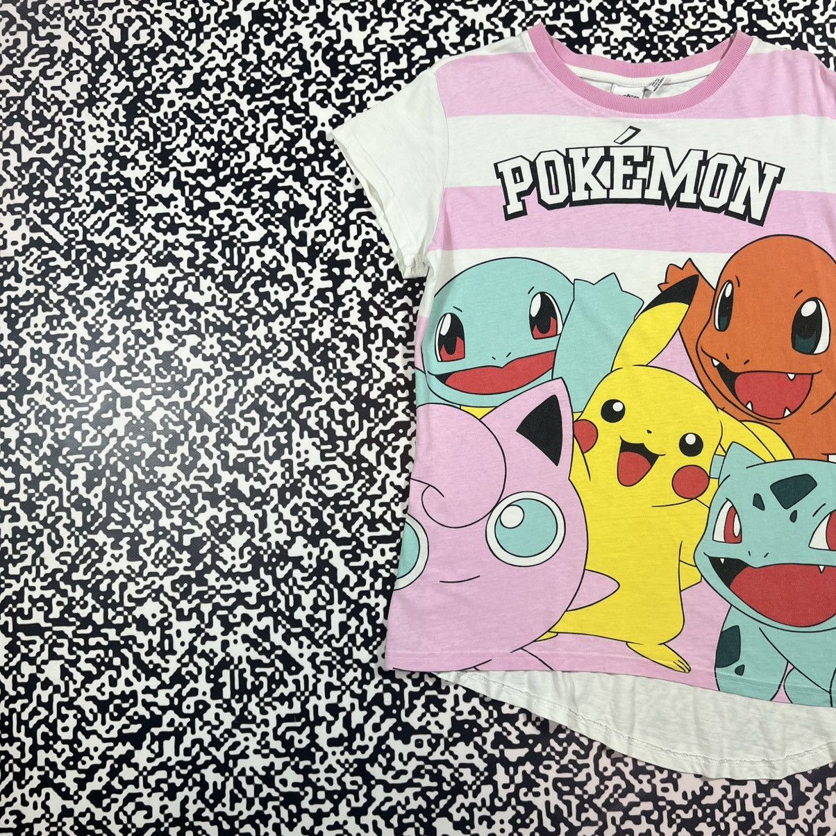 Pokemon Vintage Y2K Pokemon Anima Cartoon Over Print Japanese Tshirt Size M / US 6-8 / IT 42-44 - 5 Thumbnail