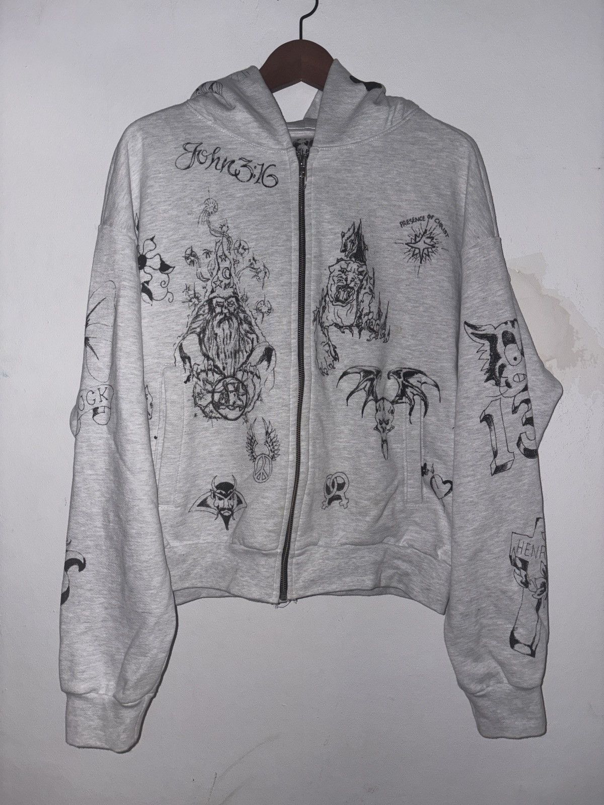 Basketcase Gallery Zip Up | Grailed