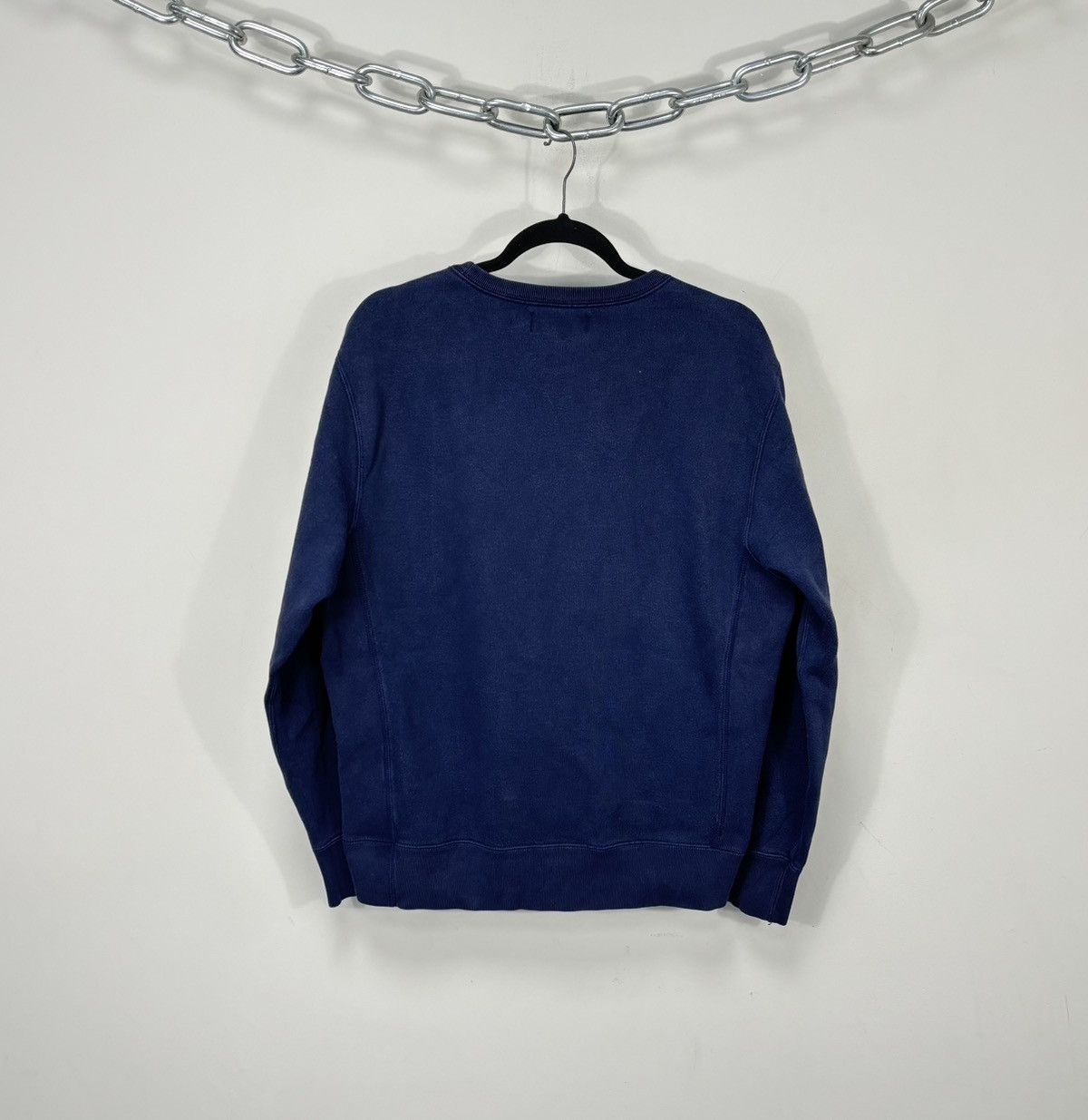 Polo Ralph Lauren Vintage Polo Ralph Lauren Men’s Classic Navy Blue Sweatshirt Size US M / EU 48-50 / 2 - 2 Thumbnail