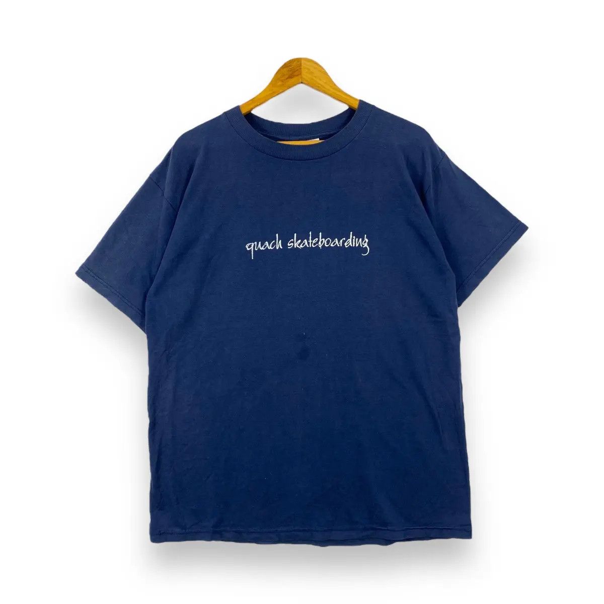 Vintage Vintage 90's QUACH SKATEBOARDING Skatewear Graphic Tee Size US L / EU 52-54 / 3 - 1 Thumbnail