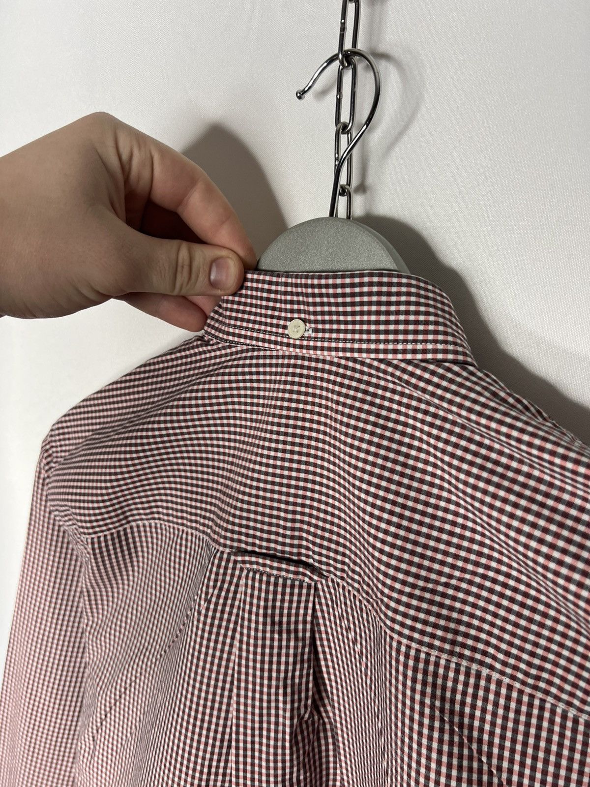 Fred Perry Fred Perry Plaid Shirt Long Sleeve Tee Based Size US S / EU 44-46 / 1 - 6 Thumbnail