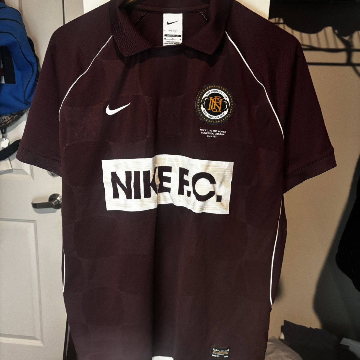 Nike × Supreme Supreme x Nike Jewel Stripe Soccer Jersey | Grailed