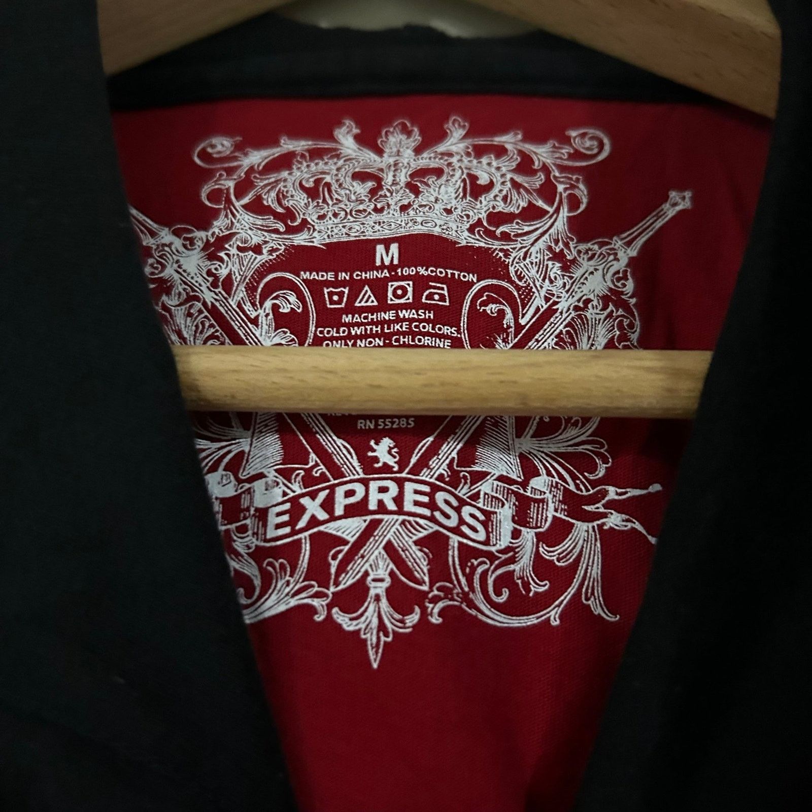 Express Y2K Express Hoodie Tee Shirt Size US M / EU 48-50 / 2 - 4 Thumbnail