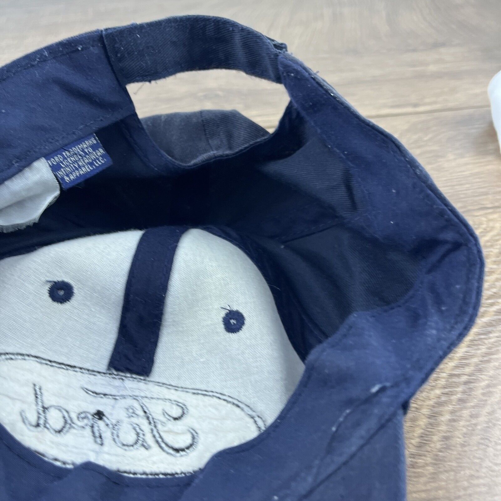 Ford Ford Blue Hat Ford Blue Hat Adjustable Adult Size Hat Blue C Size ONE SIZE - 14 Thumbnail