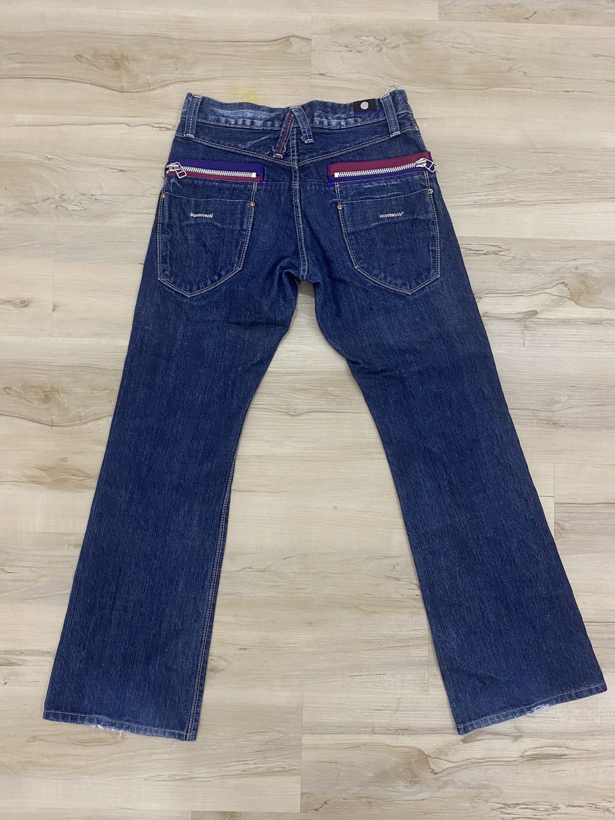 Hysteric Glamour × If Six Was Nine × Japanese Brand Blue Way Flared jeans Size US 30 / EU 46 - 2 Thumbnail