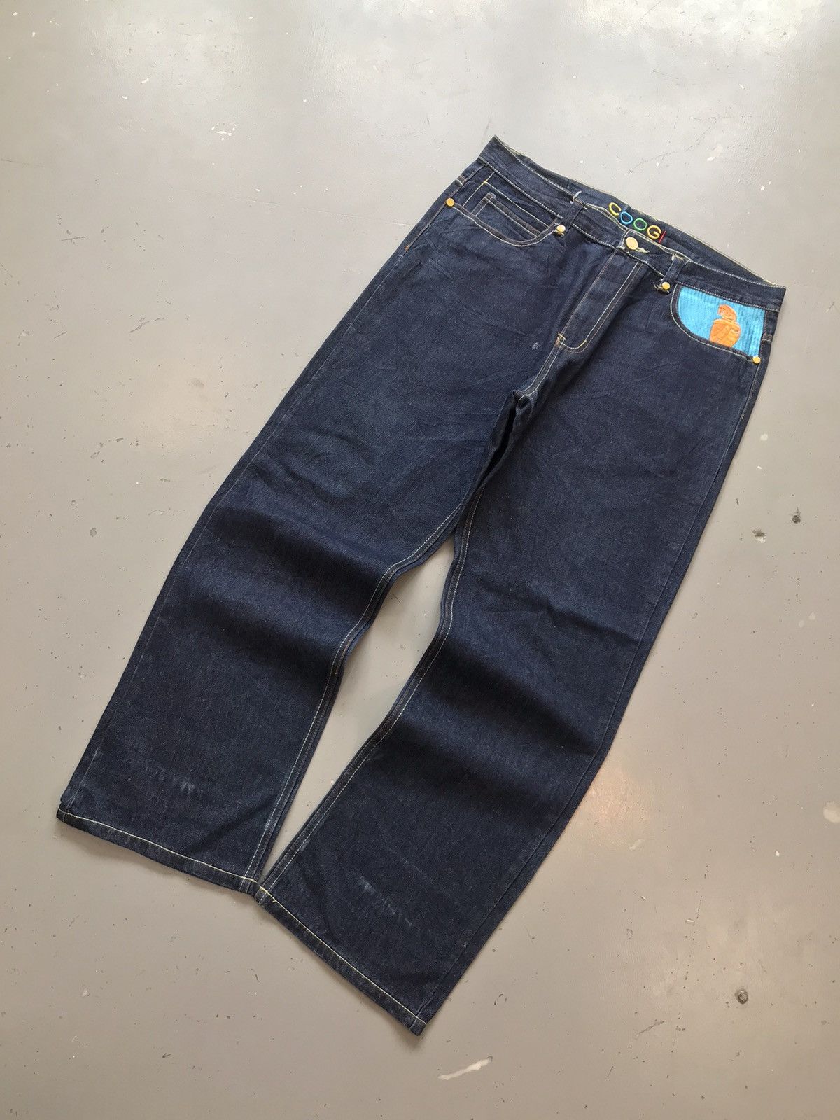 Coogi × Vintage Vintage Coogi thread parrot embroidered denim Size US 38 / EU 54 - 4 Thumbnail