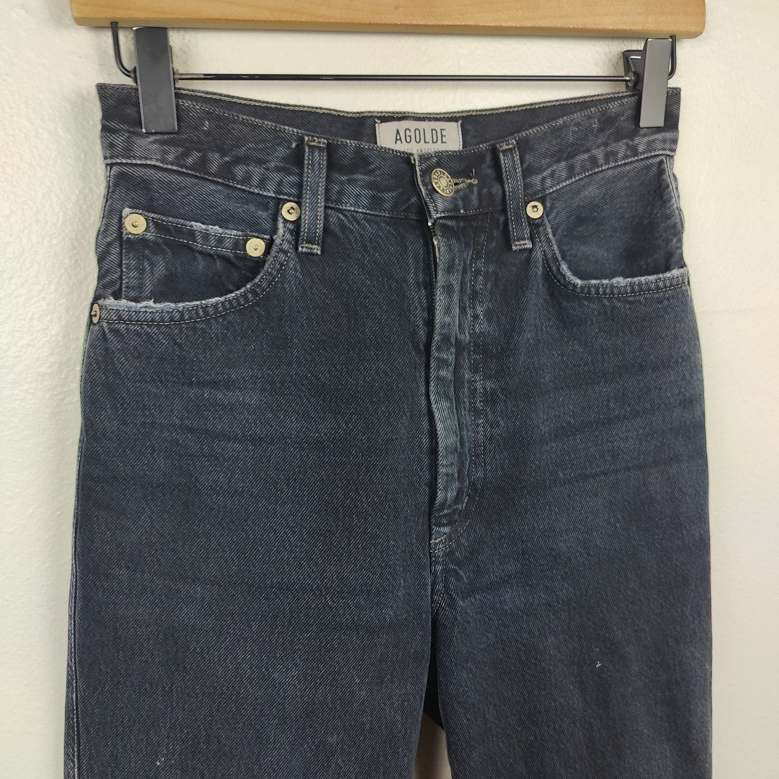 Agolde Agolde Pinch Waist High Rise Kick Flare Jeans Womens 24 Size 24" / US 00 / IT 34 - 2 Thumbnail