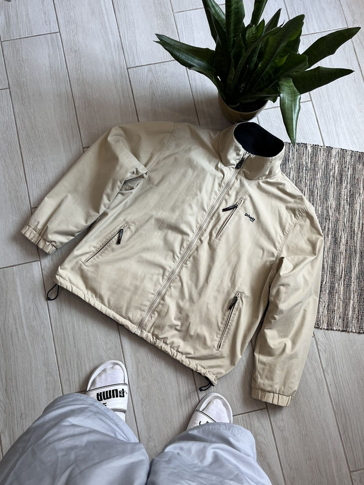 Schott × Vintage Vintage Schott N.Y.C style Reversible Jacket workwear Size US XL / EU 56 / 4 - 2 Thumbnail