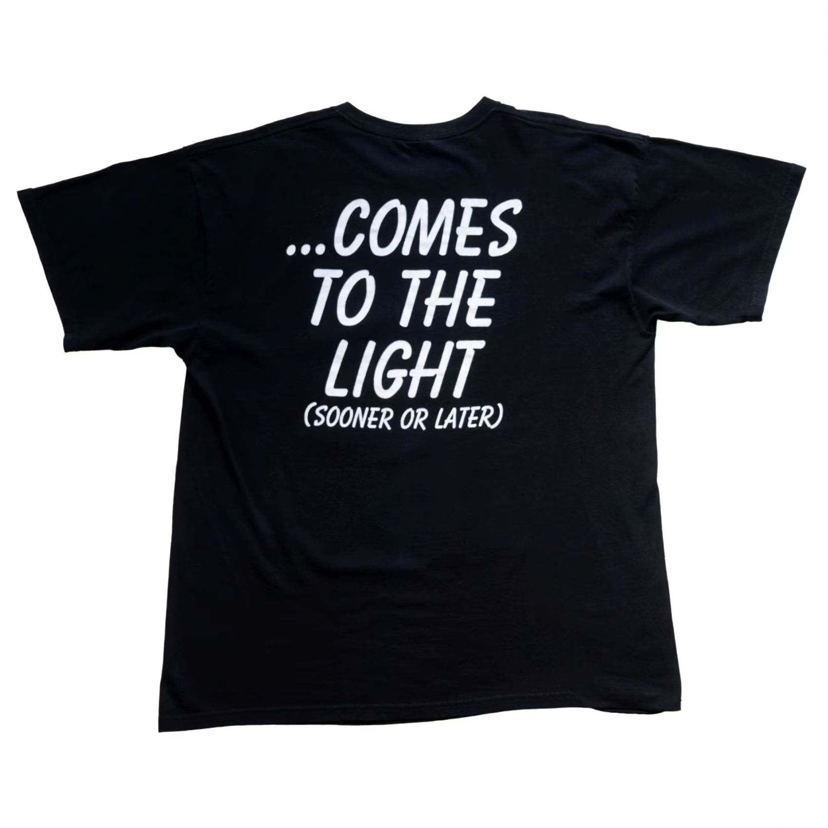 Gildan VINTAGE Gildan T-Shirt VTG Y2K TYLER PERRYS WHATS DONE IN THE DARK Graphic Short Sleeve Crew Neck 2XL Black Men Mens Size US XXL / EU 58 / 5 - 3 Thumbnail