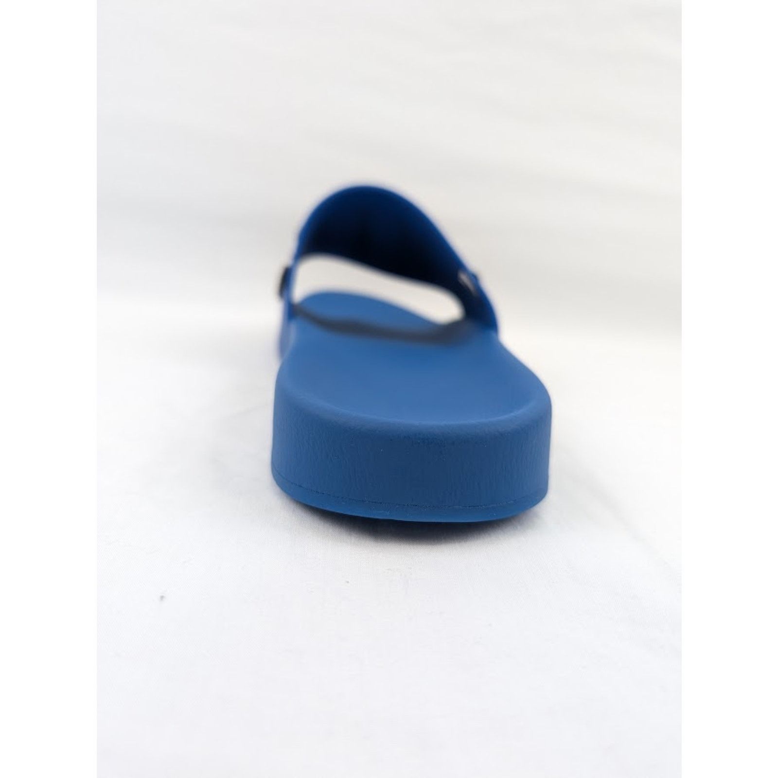 Amiri o1rshd1 Logo Pool Slide in Blue/Black Size US 12 / EU 45 - 12 Thumbnail
