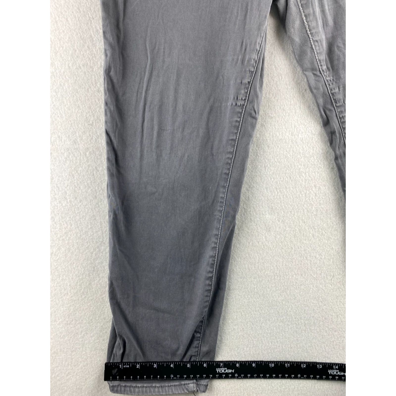 Buffalo David Bitton Buffalo by David Bitton Pants Womens 12 / 32 Gray Daily Ankle Grazer Stretch Skinny Casual Modern 90s Mens Womens Boys Girls Size 34" / US 12 / IT 48 - 7 Thumbnail