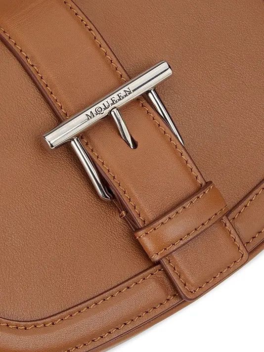Alexander McQueen os11x1225 Size: OS / T-Bar Satchel Bag in Brown Size ONE SIZE - 6 Thumbnail