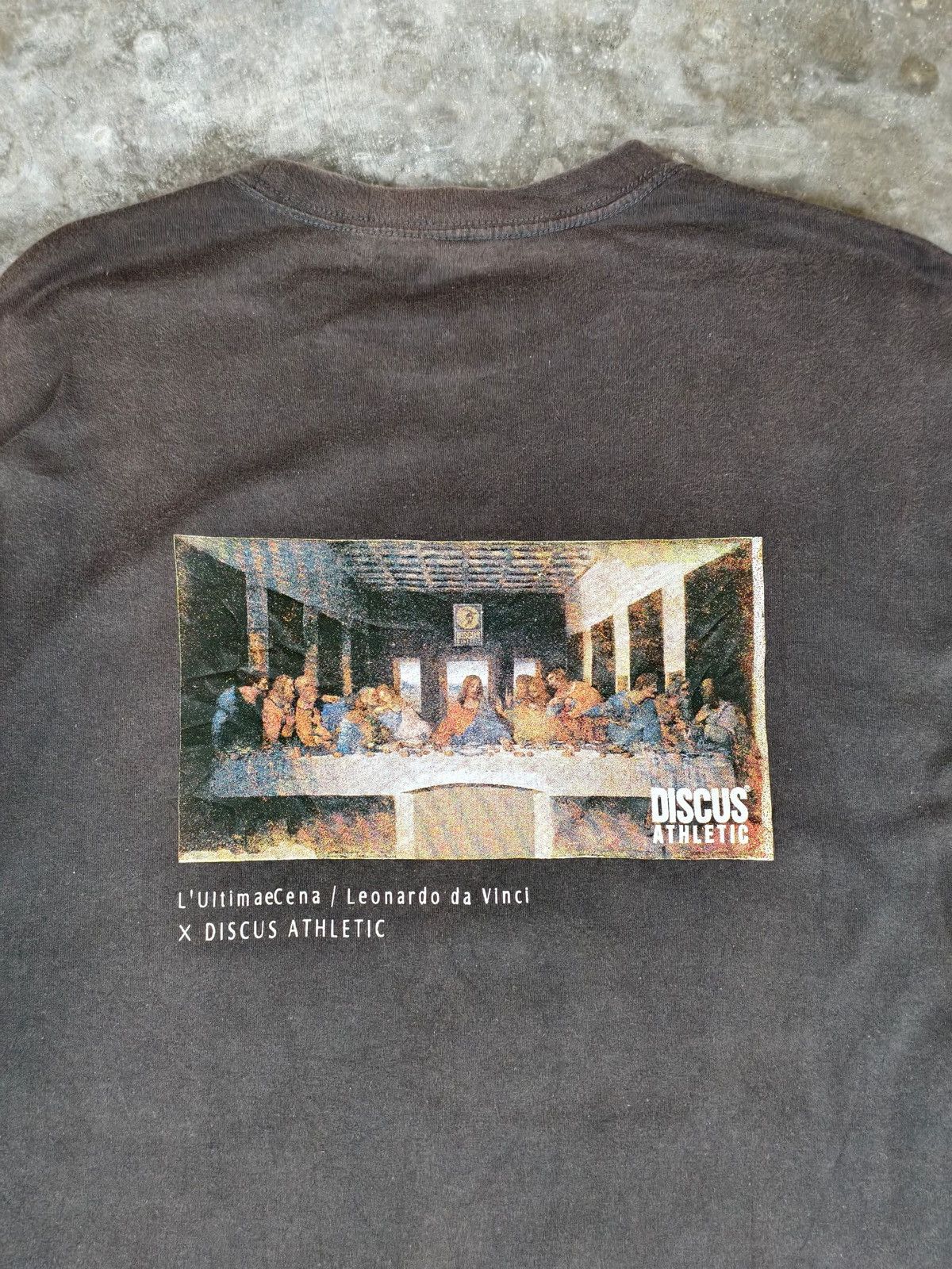 Vintage Leonardo Da Vinci x Discus Athletic Sweatshirt Size US M / EU 48-50 / 2 - 5 Thumbnail
