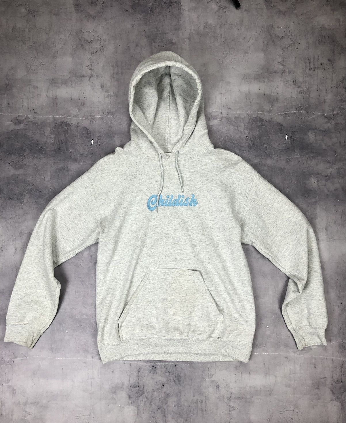 Vintage Childish Hoodie TGF Grey & Blue Original hoodie 3/3 Size US S / EU 44-46 / 1 - 2 Thumbnail