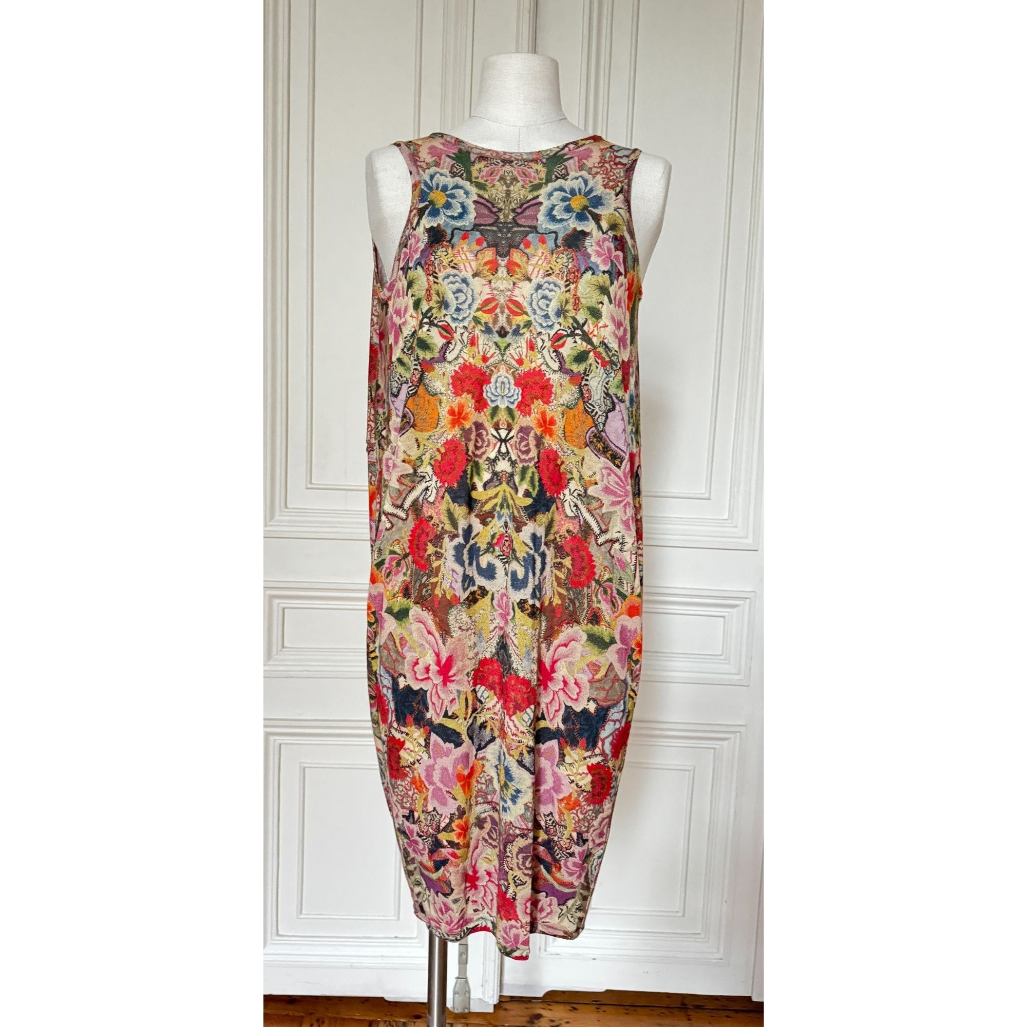 Alexander McQueen Printed Wool Dress Size M / US 6-8 / IT 42-44 - 1 Thumbnail