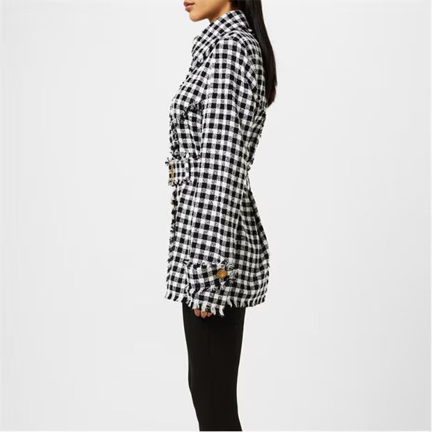 Balmain o1g2r1mq0924 Shirts in Noir & Blanc Size M / US 6-8 / IT 42-44 - 4 Thumbnail