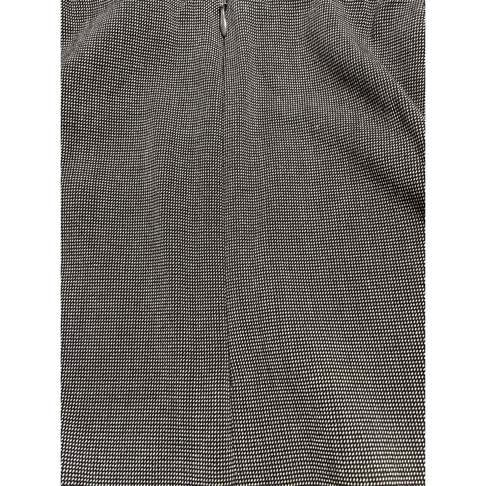 Other KOOS OF COURSE ART TO WEAR Skirt Tweed Animal Print Leather Size 42" / US 20 - 4 Thumbnail