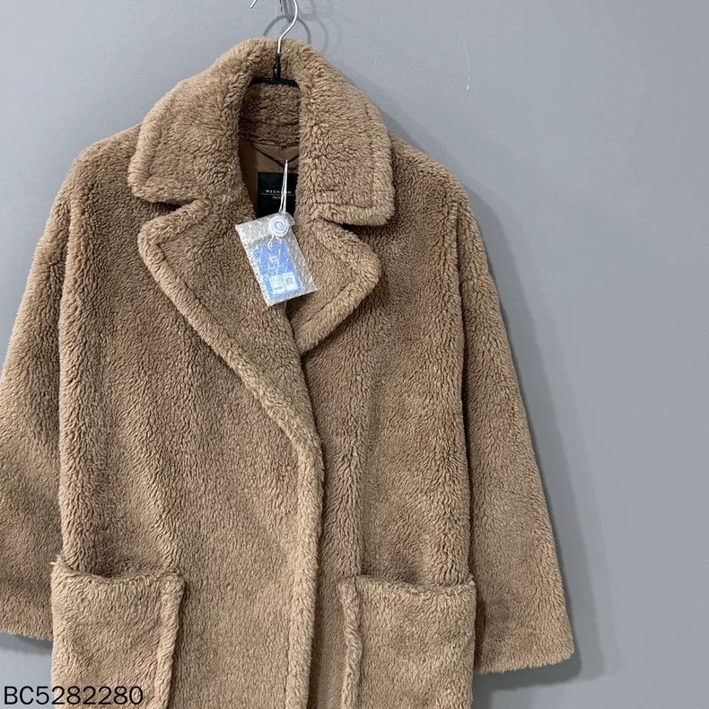 Max Mara Max Mara Camel wool-blend teddy coat with lapel Size M / US 6-8 / IT 42-44 - 2 Thumbnail