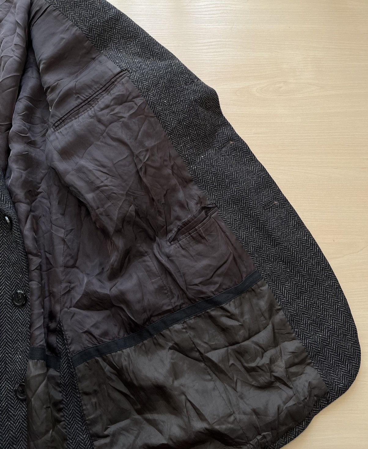 Burberry Vintage Burberrys wool classic blazer jacket Size 48R - 6 Thumbnail