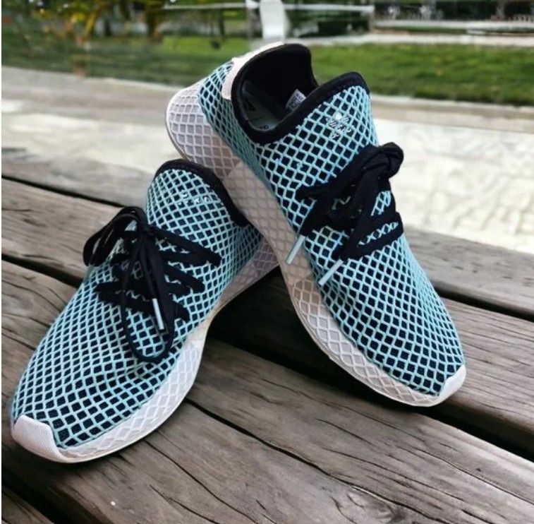 Adidas ADIDAS OG Men's Deerupt X Parley Runner Shoe Sneakers Size US 8 / EU 41 - 2 Thumbnail