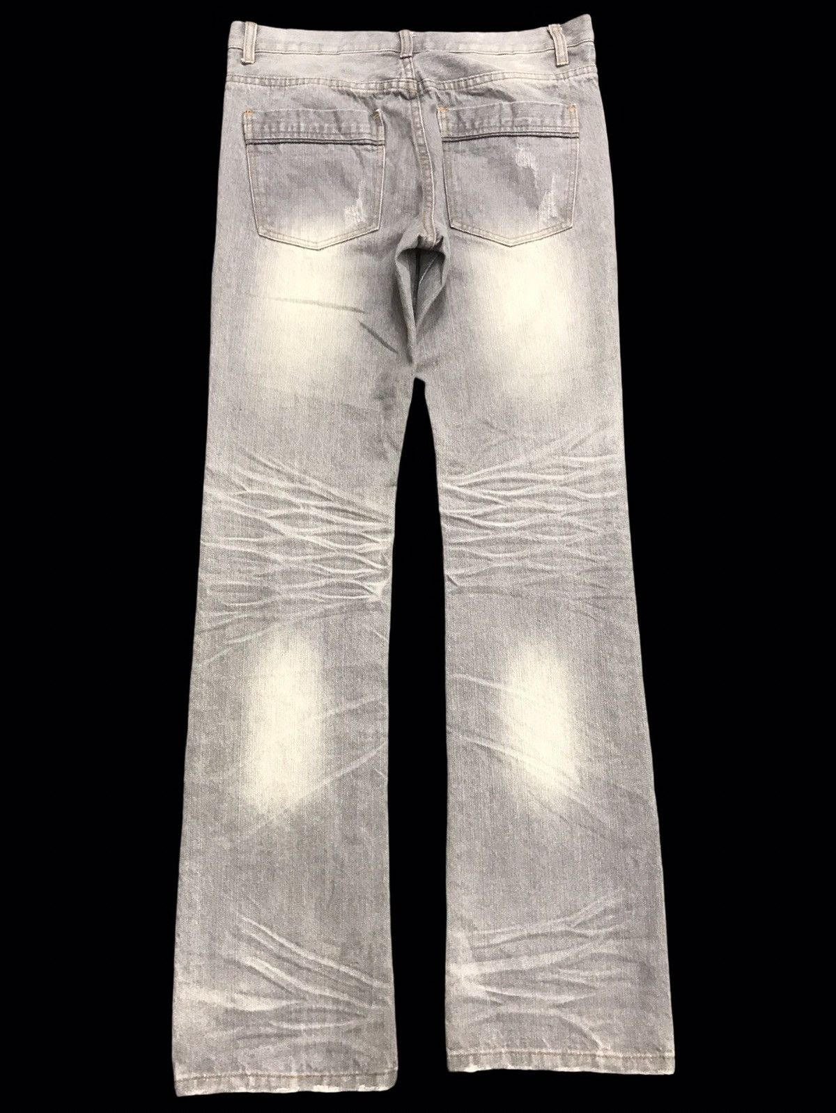 Japanese Brand 💥FLARE💥ARCHIVAL indecent Flare Distressed Denim F197 Size US 32 / EU 48 - 2 Thumbnail
