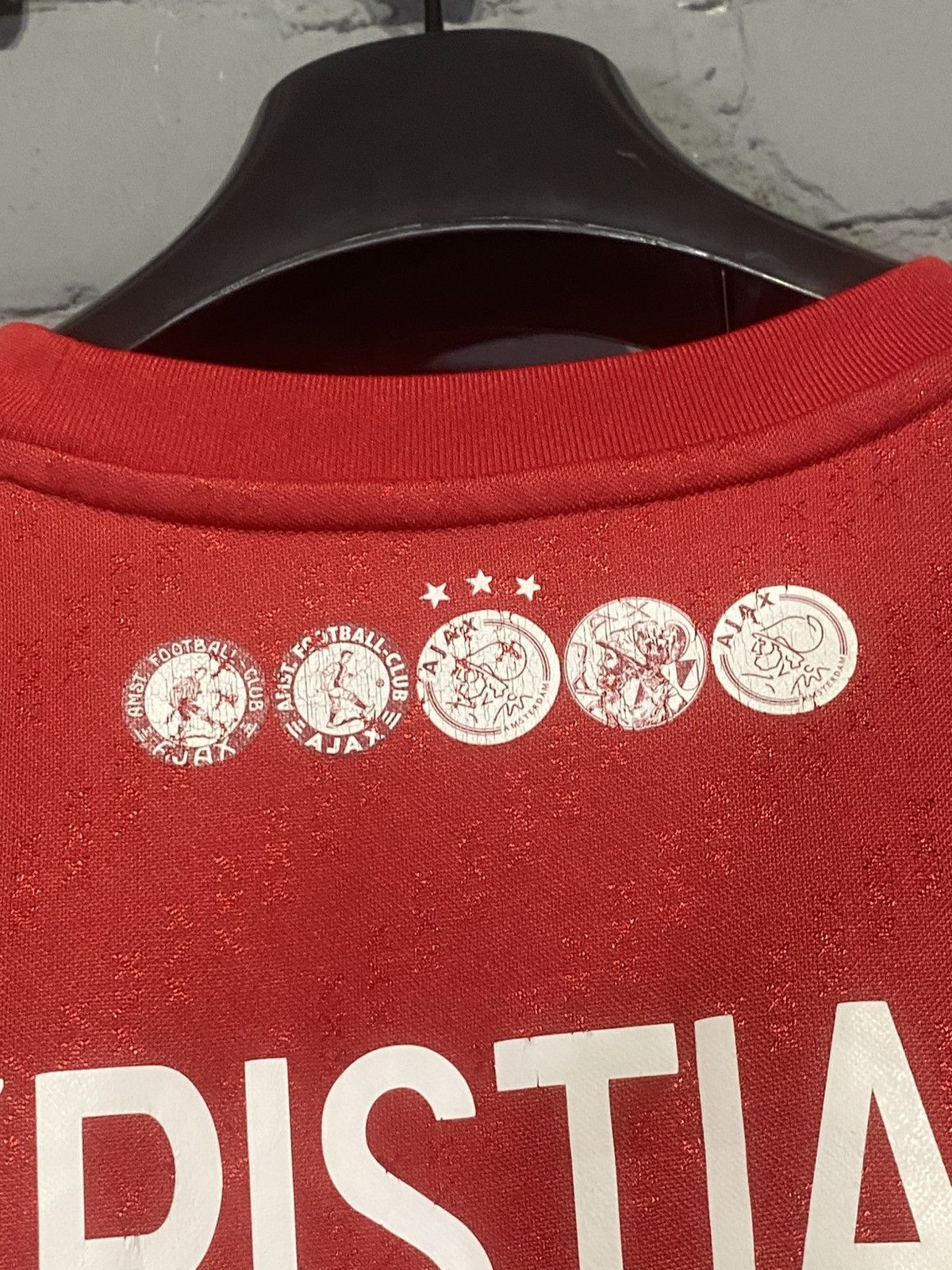 Vintage Jersey Adidas Ajax Amsterdam #13 Cristian 2013 Size US M / EU 48-50 / 2 - 4 Thumbnail