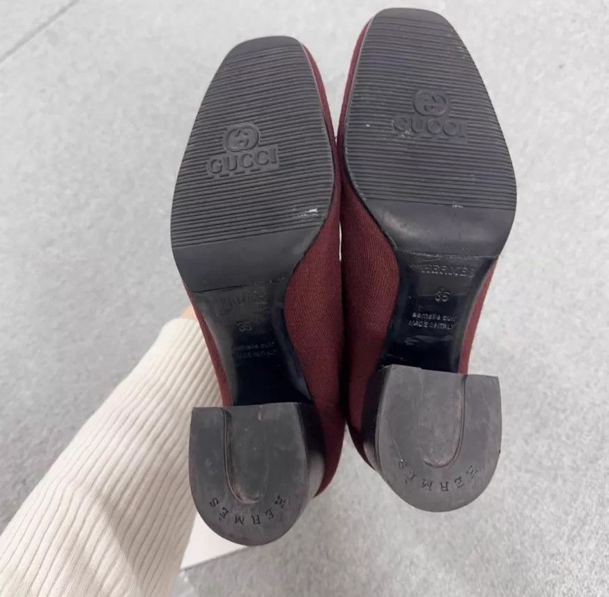 Hermes Hermes 95new Kint Boots 35 EU Size US 4.5 / IT 34.5 - 2 Thumbnail