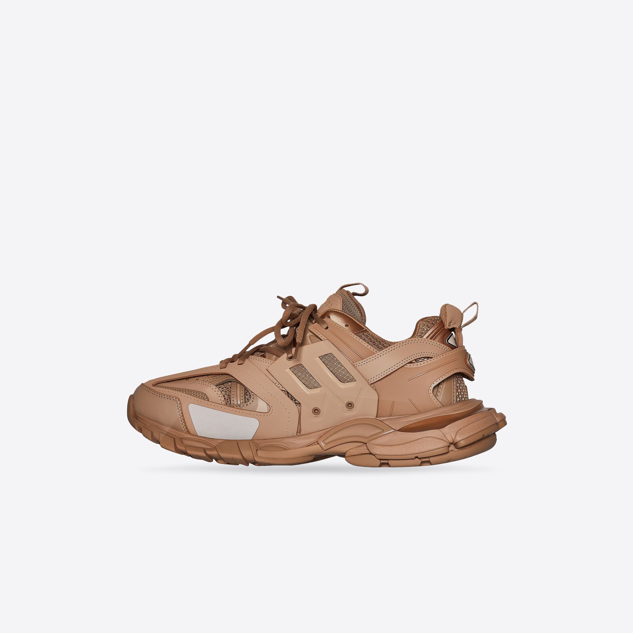 Balenciaga o1tr1nto0525 Track Sneakers Recycled Sole in Beige Size US 9 / EU 42 - 2 Thumbnail