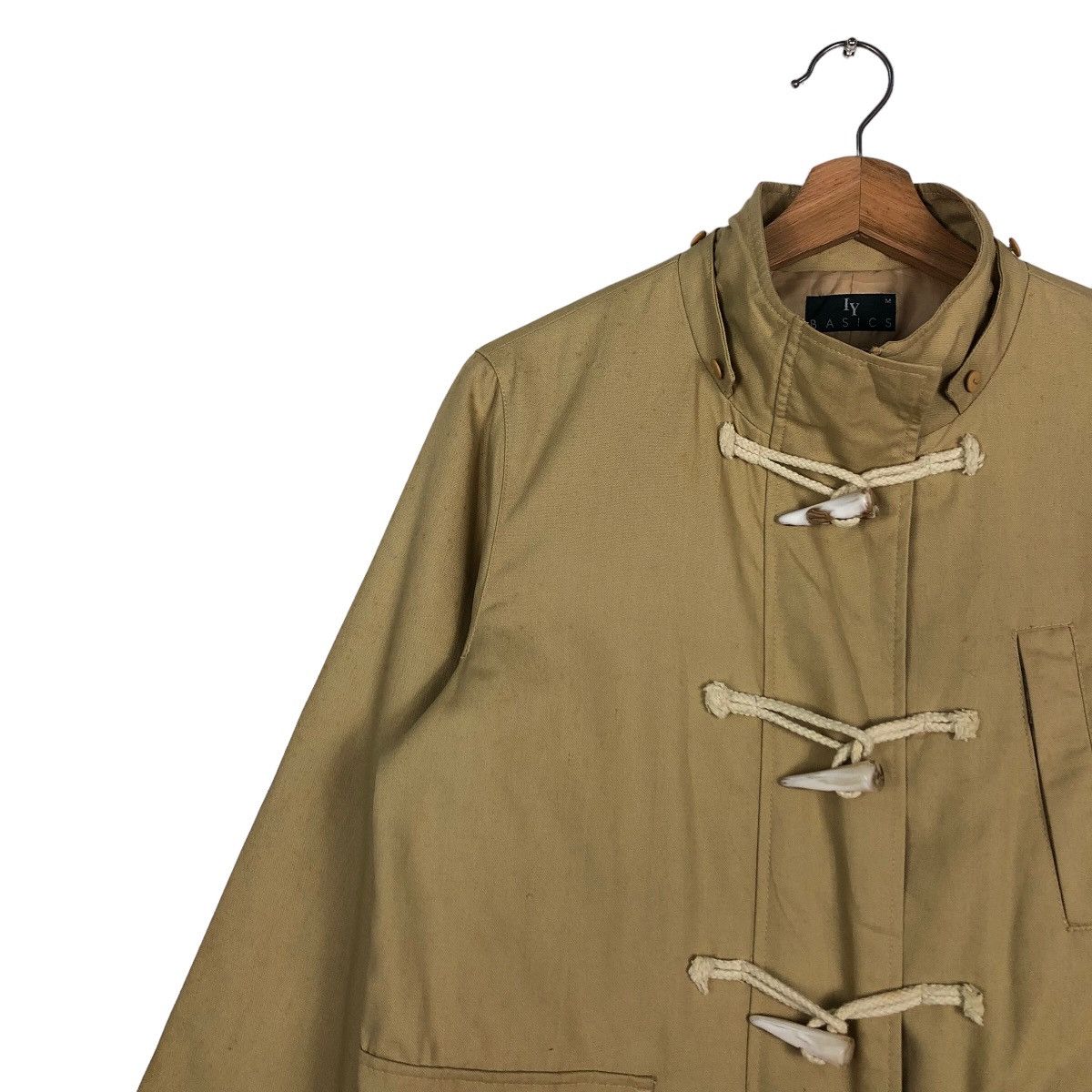 Issey Miyake 🔥Vintage Heavy Jacket Wood Button IV Basics Issey Miyake Size US M / EU 48-50 / 2 - 7 Thumbnail
