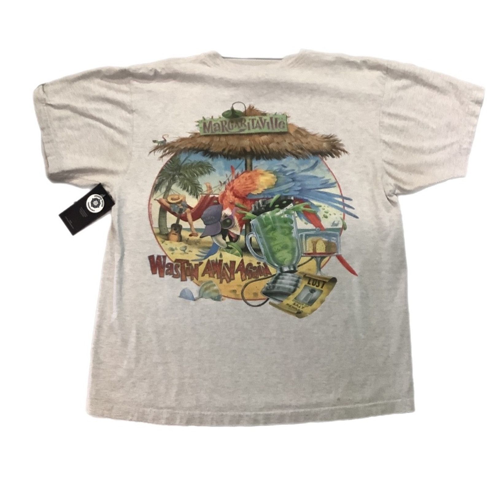 Vintage Vintage 90s Jimmy Buffet’s Margaritaville t-shirt Size US XL / EU 56 / 4 - 2 Thumbnail