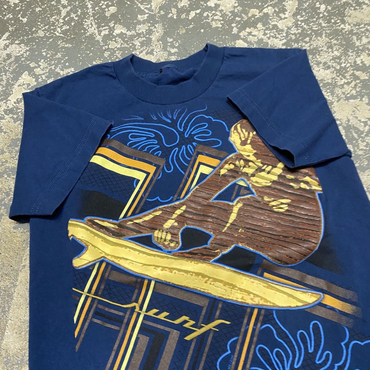 Other Vintage Y2K Surf Surfer Wave Tshirt Size US XS / EU 42 / 0 - 3 Thumbnail