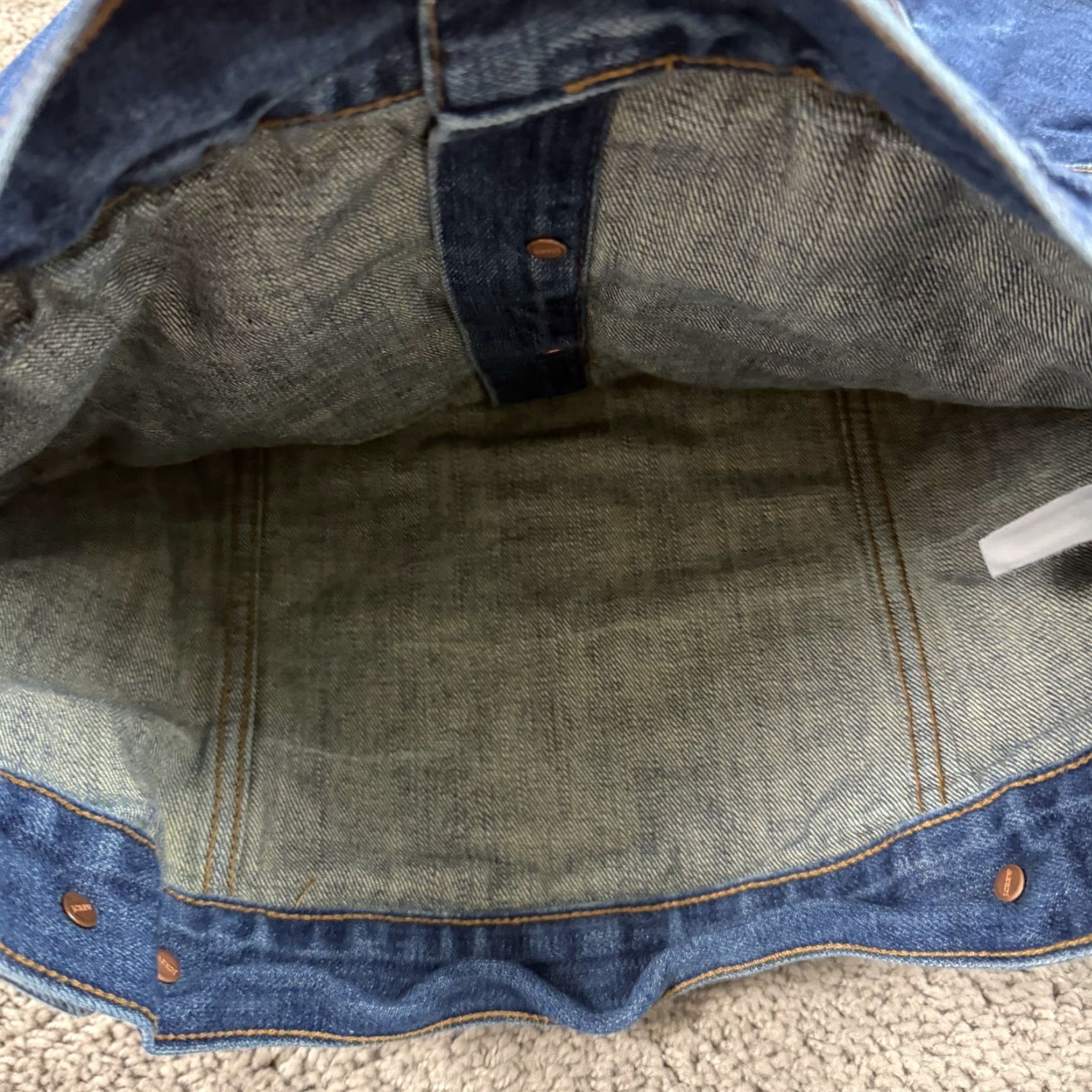 J.Crew J.CREW Denim Jacket Womens XS Blue Indigo Dark Wash Pockets 100% Cotton Jacket XS Womens Blue Denim Trucker Casual Classic Pockets Size XS / US 0-2 / IT 36-38 - 4 Thumbnail