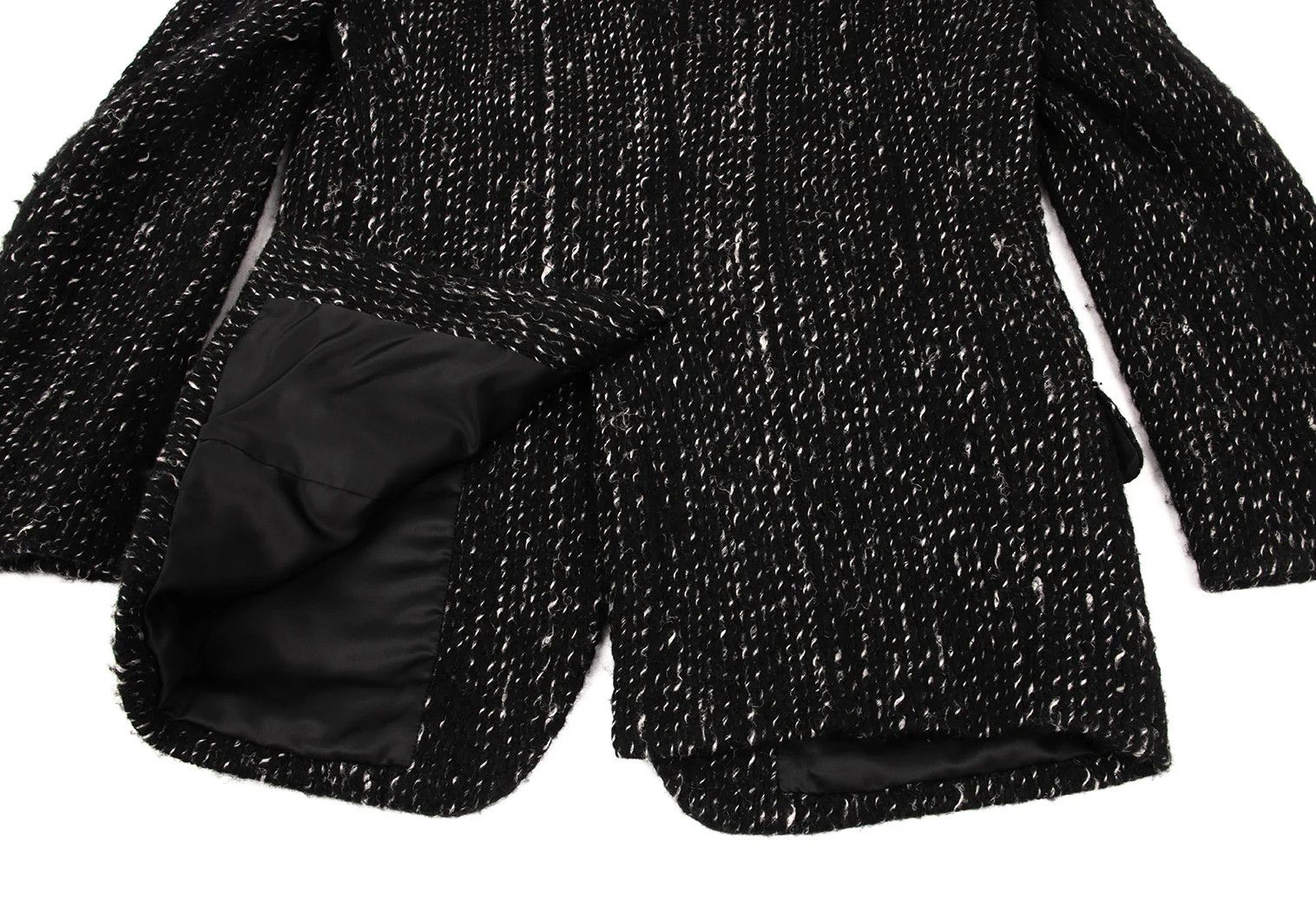 Yohji Yamamoto Yohji Yamamoto Lapel-Panelled Pile Jacket Size US S / EU 44-46 / 1 - 13 Thumbnail