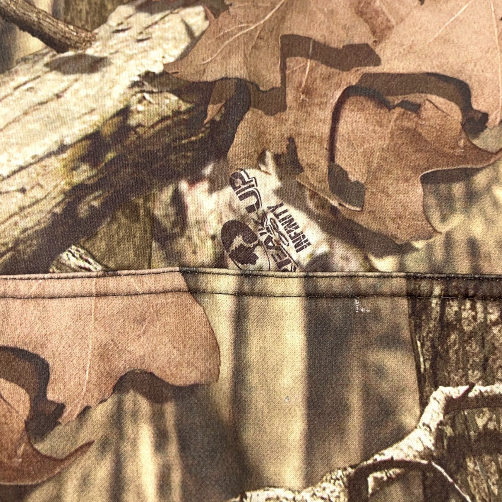 Under Armour Under Armour Hoodie Men Large Camo Mossy Oak Break Up Regular Fit Pullover Hooded Sweatshirt Brown Polyester Logo Size US XL / EU 56 / 4 - 5 Thumbnail