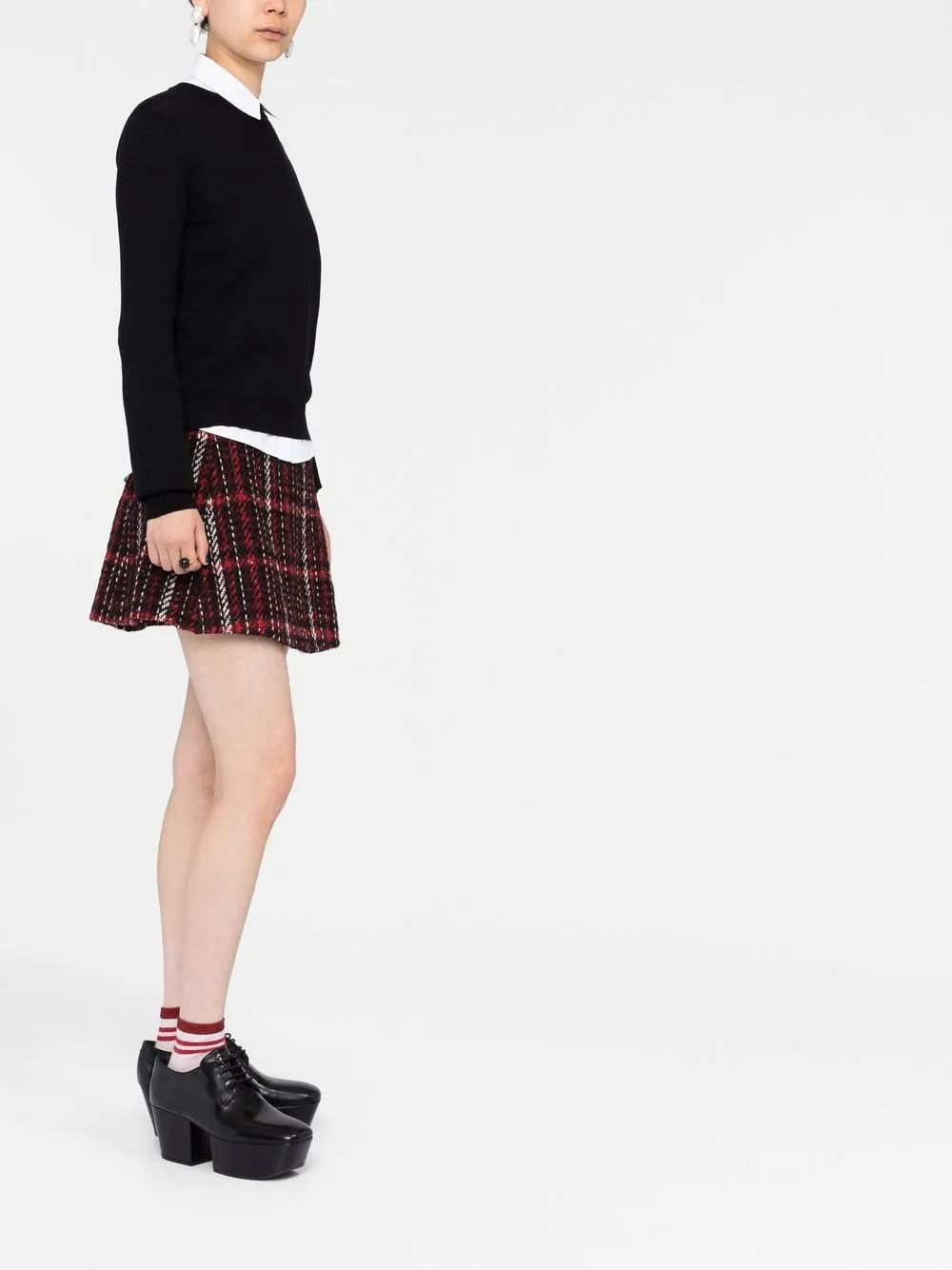 Marni o1y1125 Mini Skirt in Multicolor Size 27" / US 4 / IT 40 - 3 Thumbnail